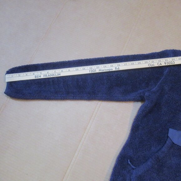 The North Face Purple Sherpa Half-Zip Hoodie Pullover | Size Small - Picture 7 of 15